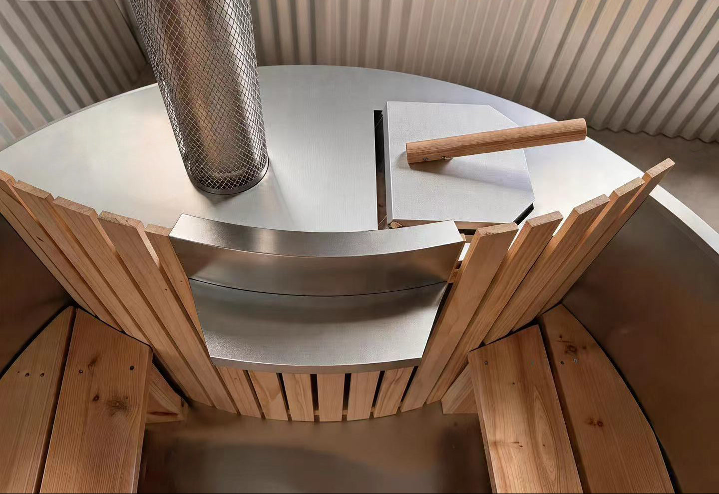 Outdoor Round Hotub