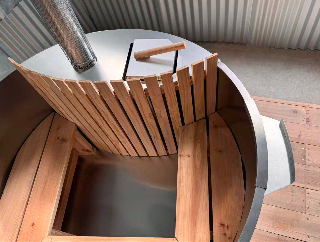 Outdoor Round Hotub